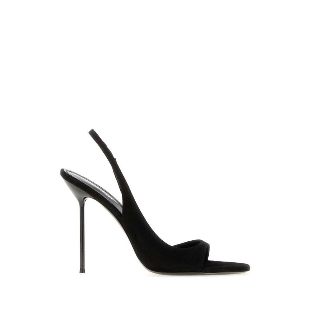 Paris Texas Women Black Suede Lidia Sandals